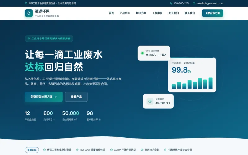 环保行业案例